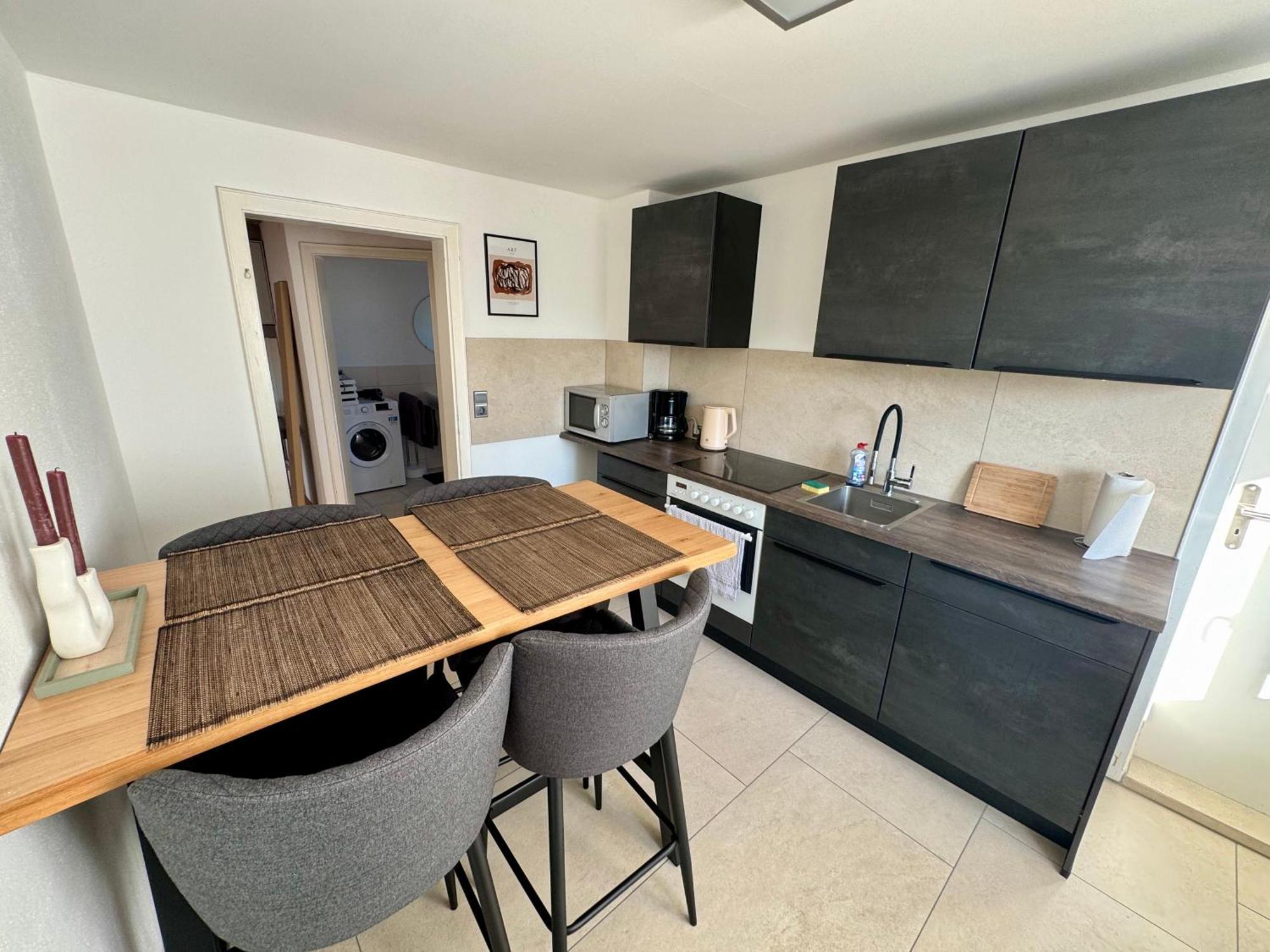 3 Zimmer Apartment Mit Flussblick - Self Check-In Eggenfelden Ngoại thất bức ảnh
