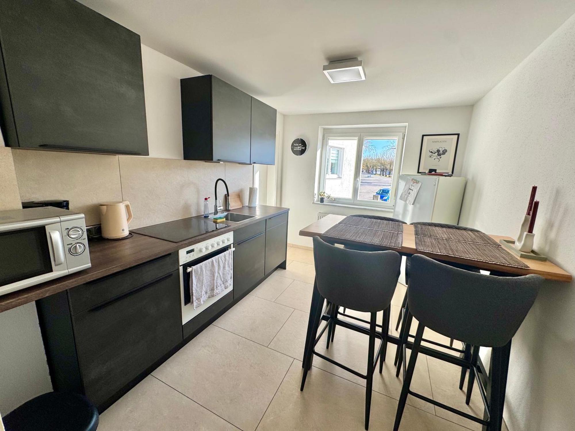 3 Zimmer Apartment Mit Flussblick - Self Check-In Eggenfelden Ngoại thất bức ảnh